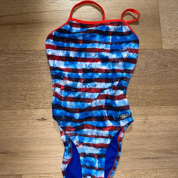 American Flag Speedo OnePiece - Picture 1 of 4